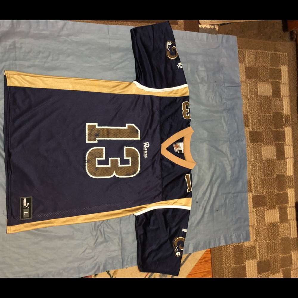 Vintage vintage puma St. Louis Rams Kurt Warner